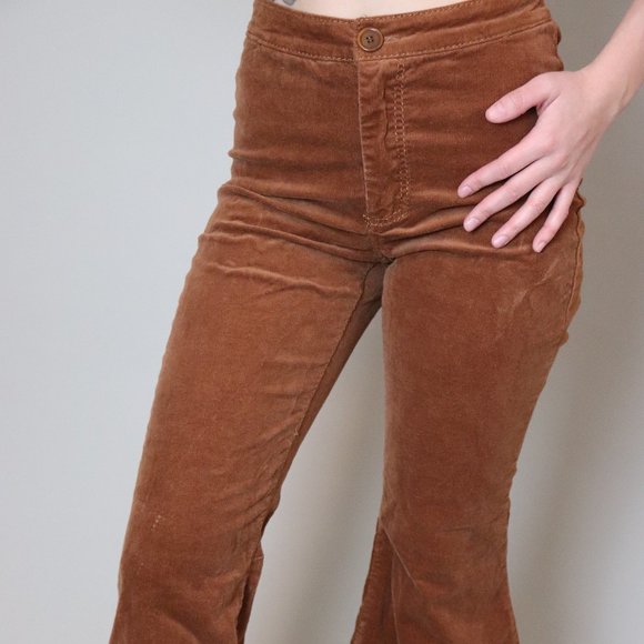 free people corduroy bell bottoms